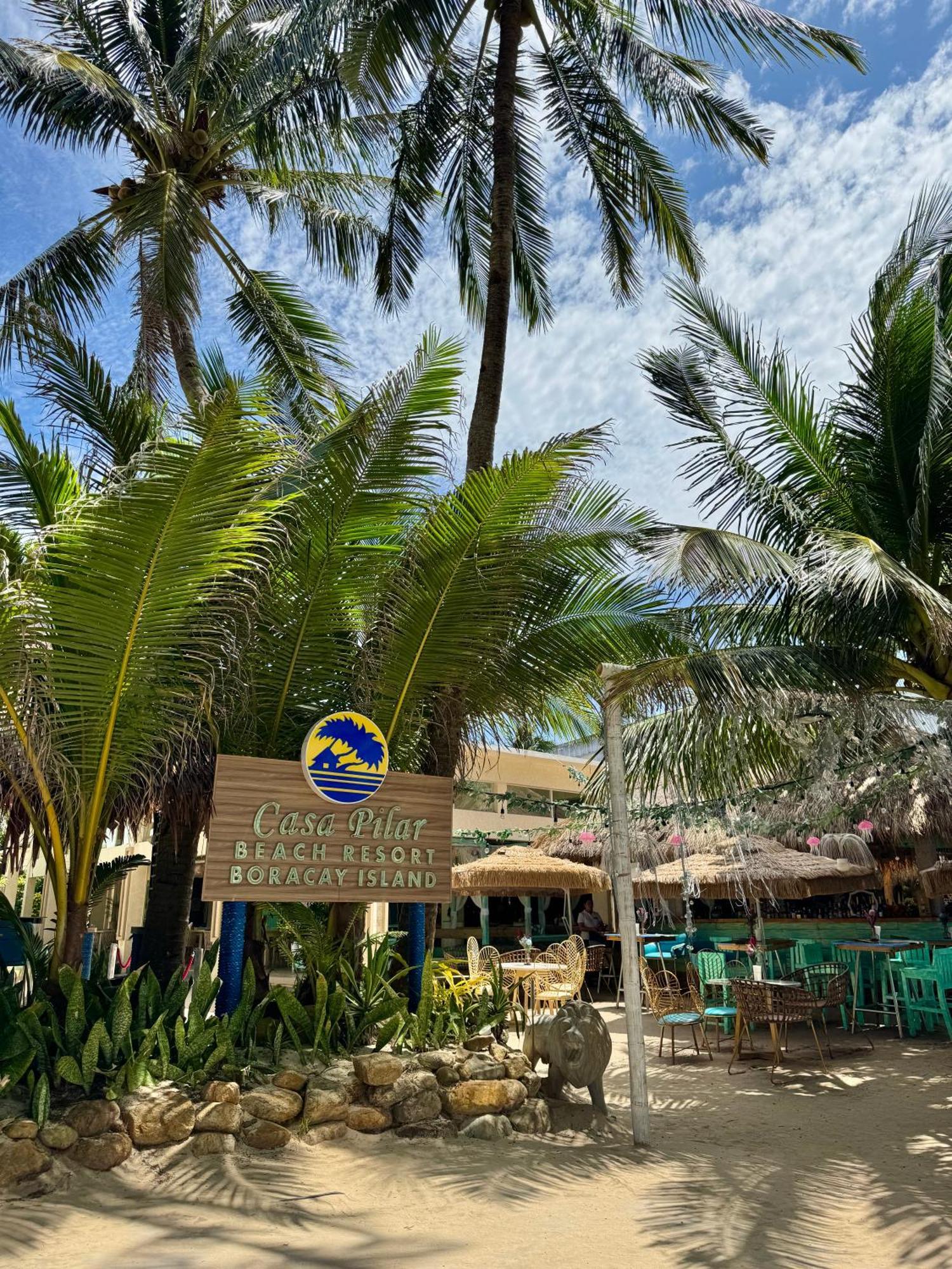 Casa Pilar Beach Resort Manoc-Manoc Экстерьер фото